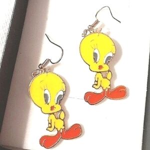 New: TWEETY BIRD EARRINGS